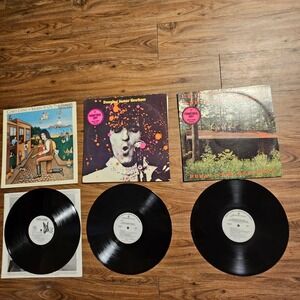 Lot of 3 70s Rock Vinyl LPs - Corky Laing, Doug Kershaw, Eric Weissberg PROMO